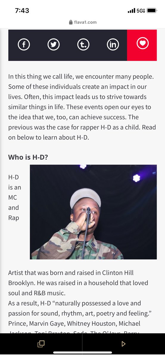 _EverythingHD's tweet photo. https://t.co/aGrUR5AV0G
VISIT THE ARTICLE. FLAVA 1 RADIO FEATURE.
DEBUT ALBUM “FACE TO FACE” OUT NOW….
STREAMING EVERYWHERE / VISIT https://t.co/c0rXj2FPkn
#RapperHD #HDx24 #HD94z #HDLegacy #Brooklyn #NYC #RapperHDMagazine #HipHop https://t.co/tCVz6RWfPu