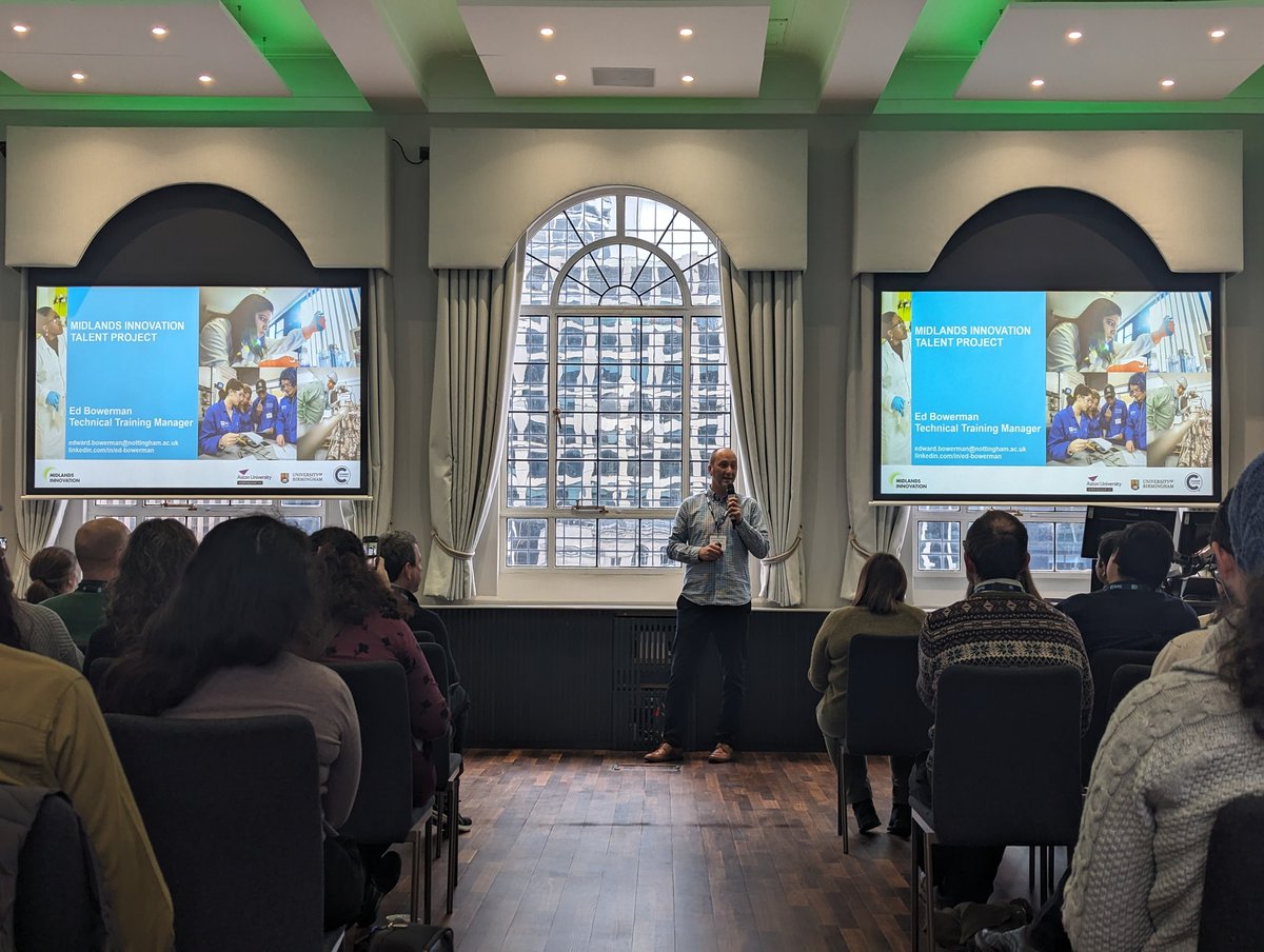 AGC_Stratocore's tweet photo. What a great view ๐Tune in @RoyalMicroSoc #UKFCFM2024 with Ed Bowerman speaking about Learning Empowerment and Development Opportunities for #Technitians ๐ฌ ๐ฅผ@MI_TechTalent @stratocore https://t.co/bW606YEQPP