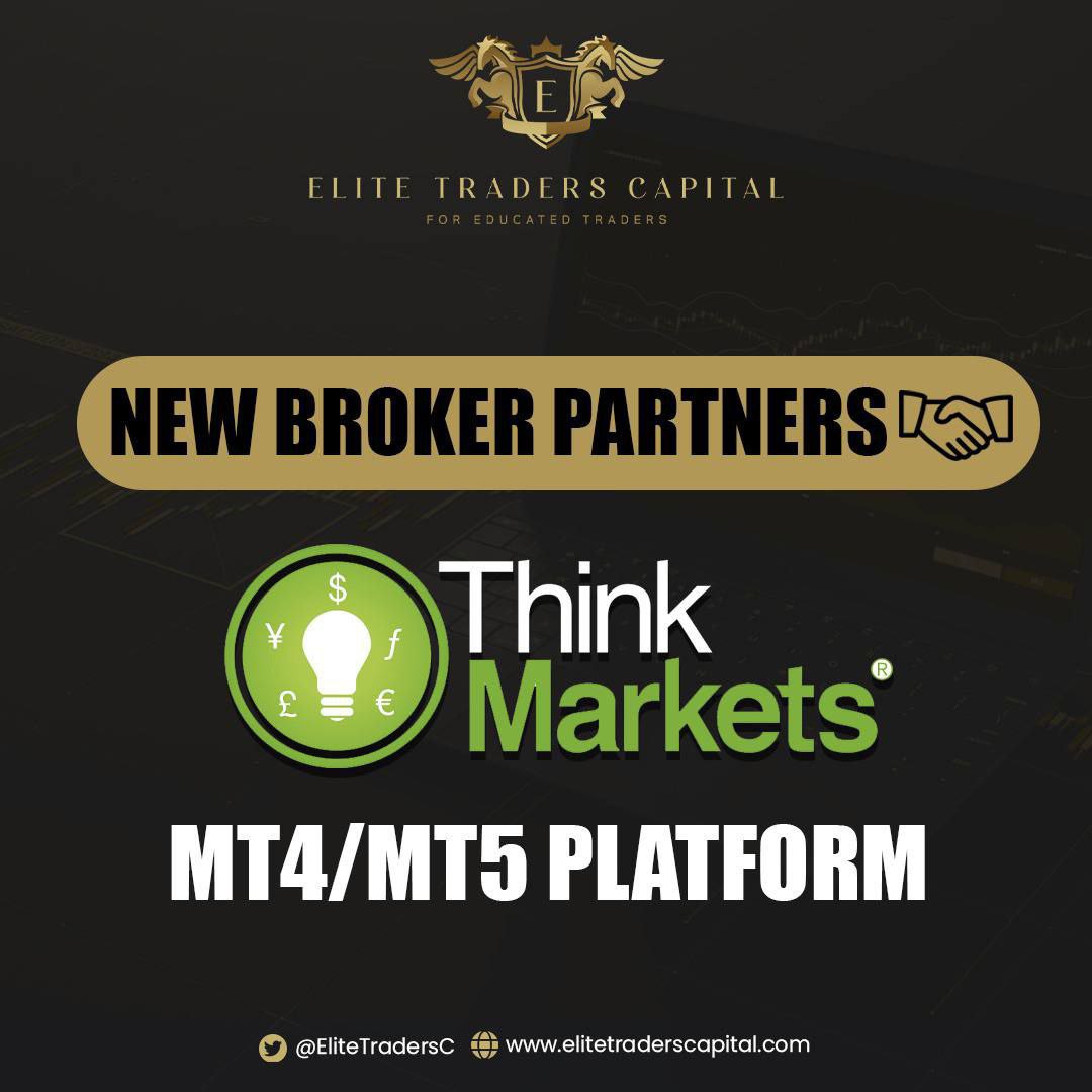 EliteTradersC's tweet photo. 🏆 ThinkMarkets is LIVE 

elitetraderscapital@propaccount.com https://t.co/WCnXzECsKF