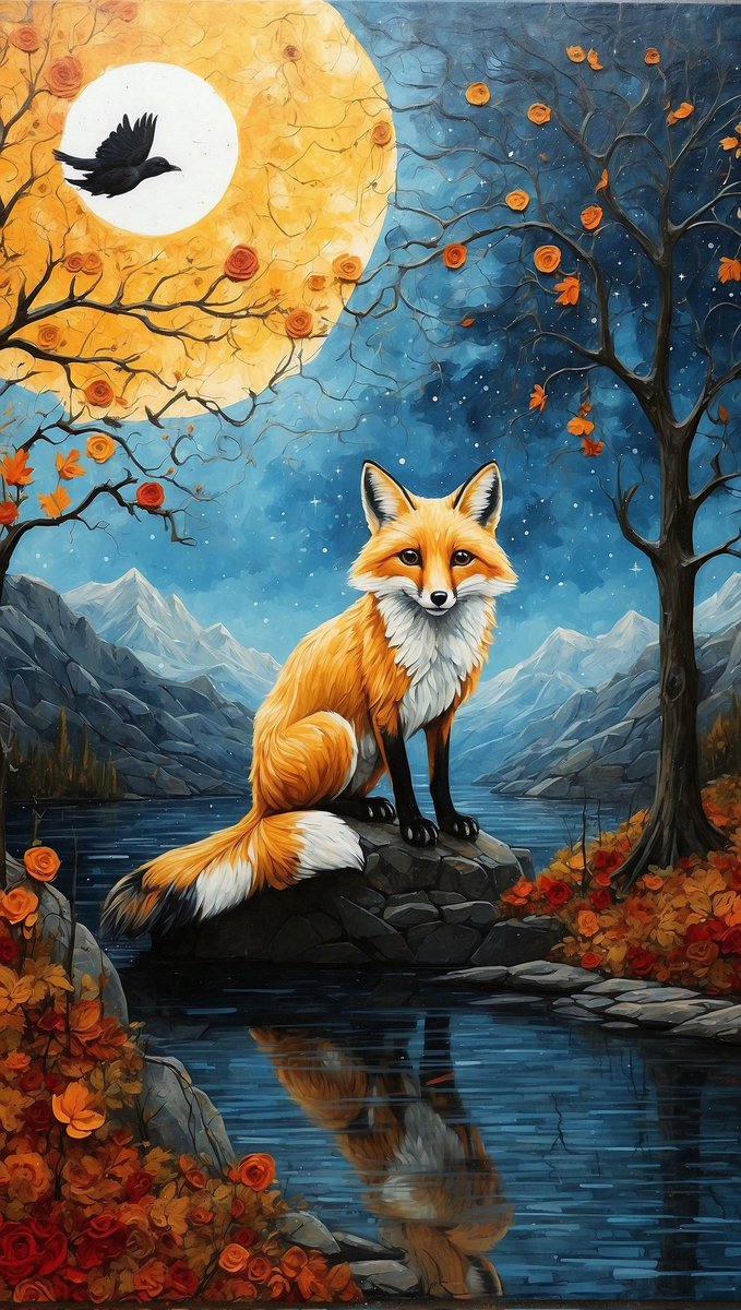 INVICTOAI's tweet photo. Good evening my "X" family.

Do you have any 'FOX' artwork in your gallery?? Open invitation to all.

Love fam ❤️
#digitalart #AIArtwork #aiart #aiartcommunity https://t.co/e8wjyC0tfs