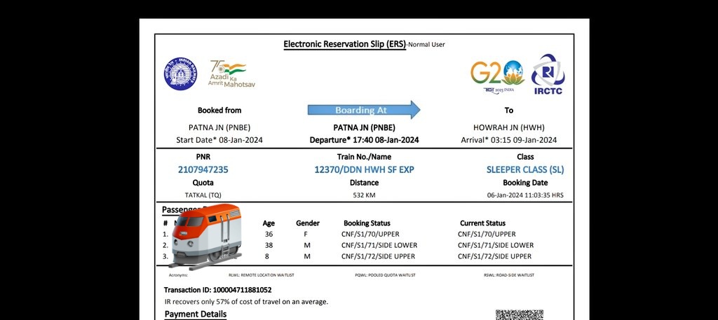 ShabEqbal's tweet photo. There are so many passengers travelling #WithoutTickets &amp; on  #GeneralTickets in Sleeper class.

Even , I have been forced to sit in one seat alongwith the luggage after paying extra fare to Indian Railways for #Tatqal Booking.
Kindly check it &amp; try to solve the problems.
@RPFCR. https://t.co/kcnwJPRUgq