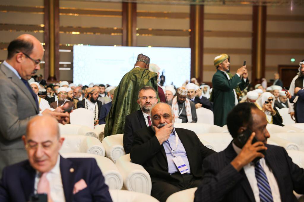 Dünya İslam Alimler Birliği’nin daveti üzerine Katar’da düzenlenen toplantıdayız.