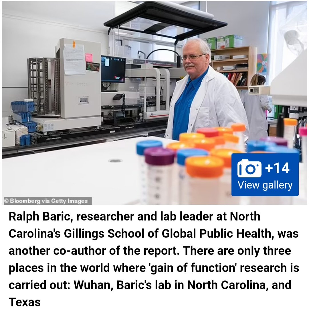 ChathamNow's tweet photo. @COVIDSelect #GAINOFFUNCTION LAB DR RALPH BARIC @UNC CORONAVIRUS UNIVERSITY CHAPEL HILL #NORTHCAROLINA #FAUCIFILES #DIEDSUDDENLY #COVERUP #CovidInquiry #COVIDSELECT #Covid #coronavirus #criminals #CRIMESAGAINSTHUMANITY https://t.co/8sywK3Bf6r