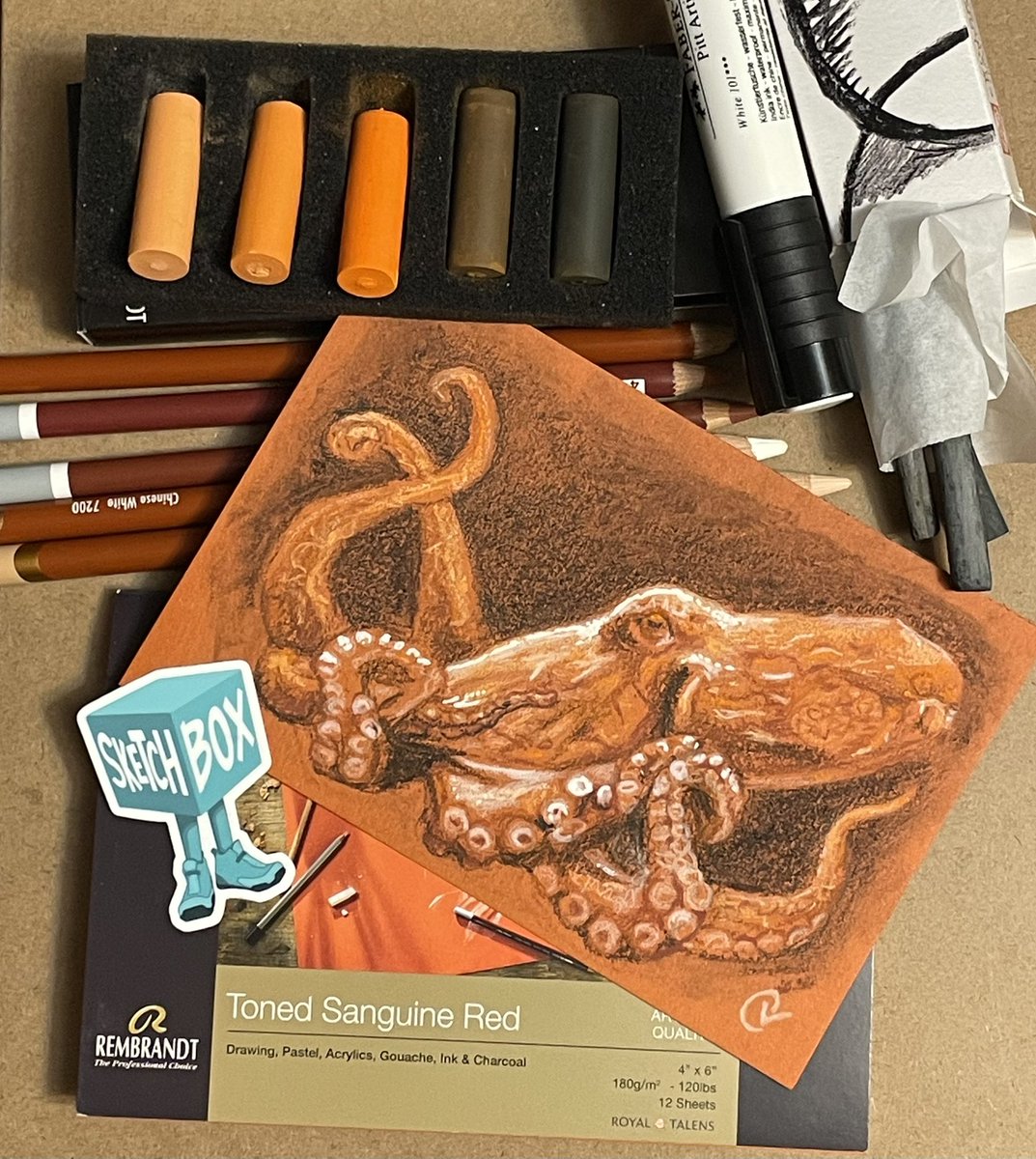reelfunstudios's tweet image. #getsketchbox’s January #art! #Octopus