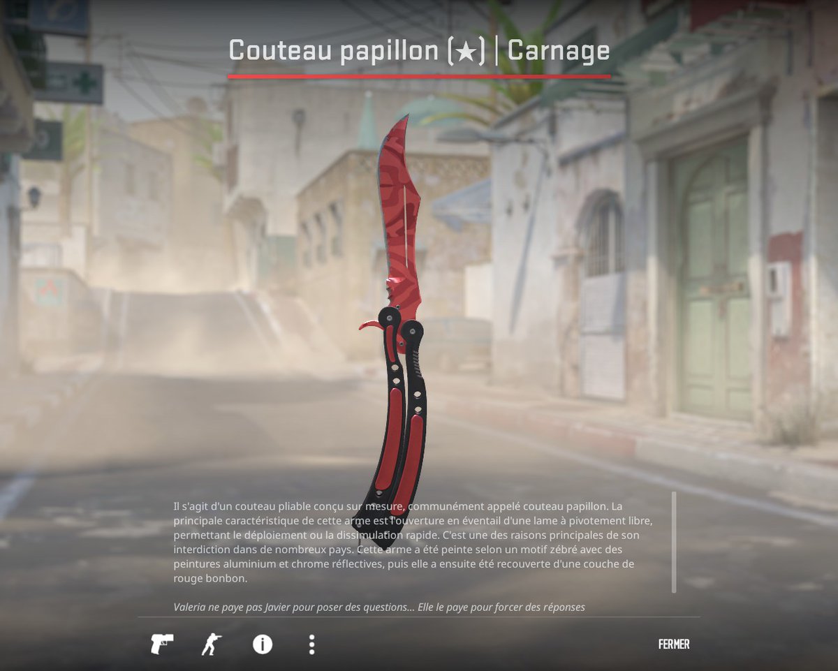 VengiCsgo's tweet photo. Je vend mes 2 cuts : 

M9 MW 0.08 de float 
BTK FT 0.187 de float 

Hésitez pas à me DM si vous êtes interessés :) https://t.co/mLvcrf5nkT