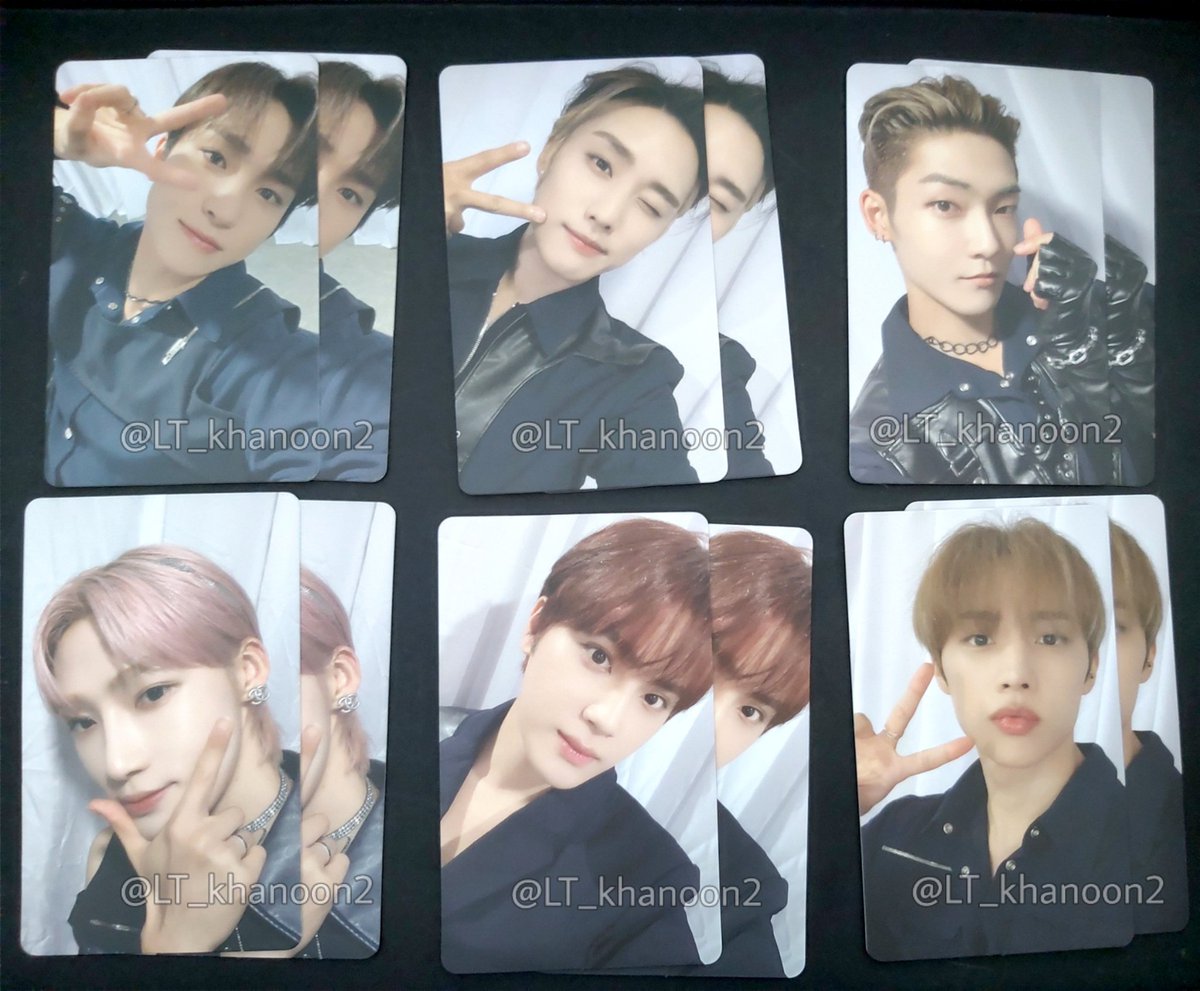LT_khanoon2's tweet photo. ( พร้อมส่ง Photocard THEBZONEinBKK )
🔹120บ./1ใบ
ซังยอน (2)
เจคอป (2)
เควิน (2)
นิว (2)
จูฮักนยอน (2)
ซอนอู (2)

📮ฟรีลทบ. EMS.50
❗ให้สิทธิ์คนโอนก่อน
✉️DMเท่านั้น
#ตลาดนัดtheboyz #ตลาดนัดหนุ่มดอกไม้ ฟตก การ์ด คอน #THEBOYZ https://t.co/Sj5sqiZVua