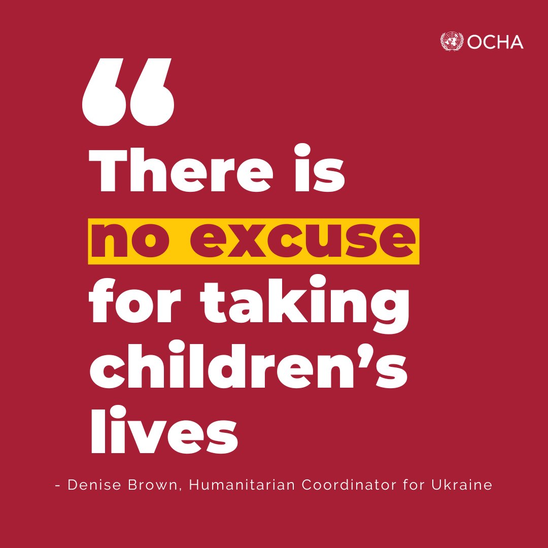 The recent surge of attacks on cities across #Ukraine has left behind a tragic trail of loss and destruction. Another attack in the #Donetsk Region has killed nearly a dozen civilians, including 5 children. Humanitarian Coordinator's statement: bit.ly/3RXyeEy