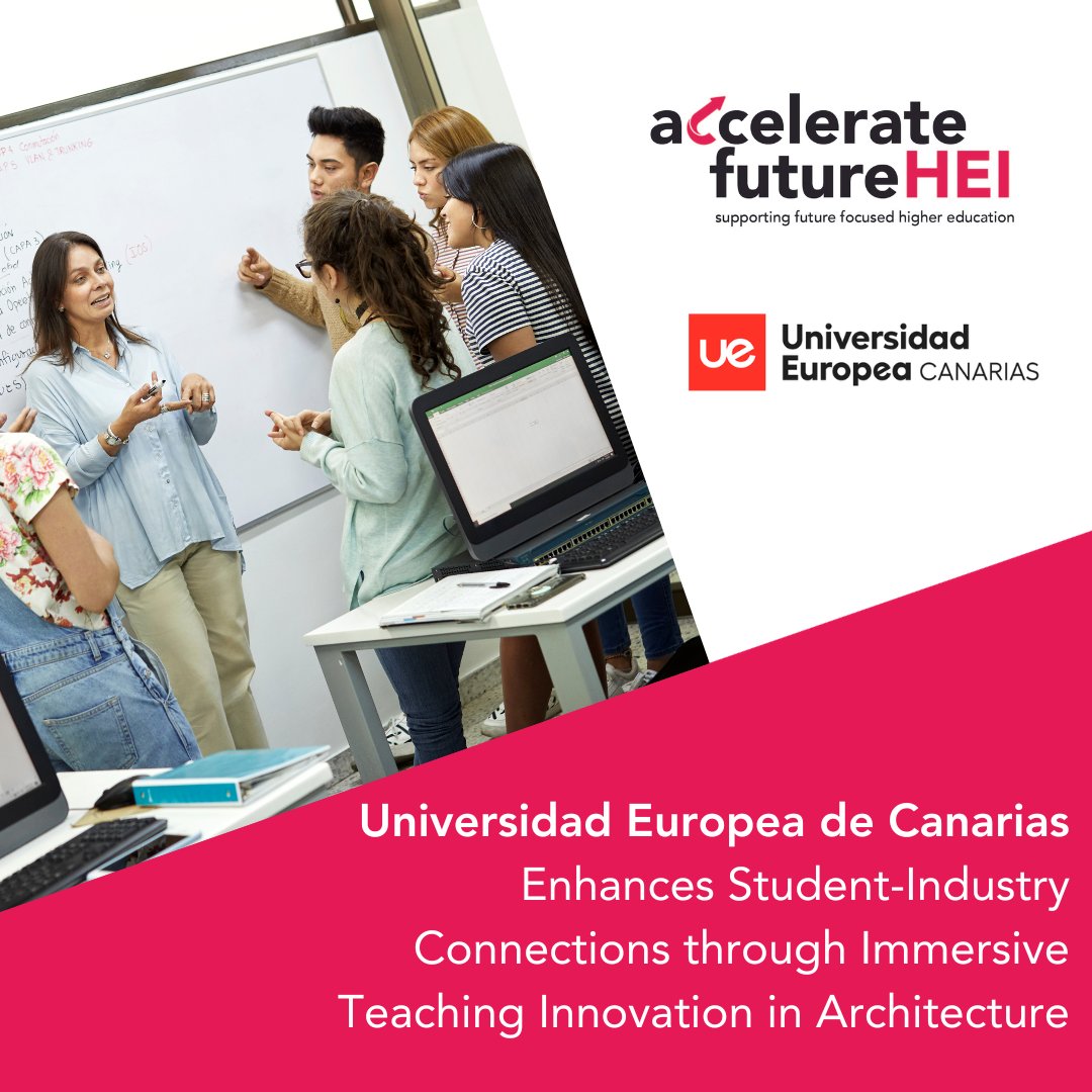 As part of creating their Institutional Transformation Acceleration Project (ITAP) to help students connect with industry, the @UECanarias (UEC) has taken another step forward.