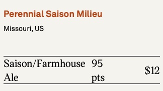 STLBEER (@stlbeer) on Twitter photo Congratulations to the THREE St. Louis area breweries and their amazing #STLMade beer on making the <a href="/WineEnthusiast/">WineEnthusiast</a> Top 50 Beers of 2023 list!
#33 - <a href="/Schlafly/">Schlafly Beer</a> Raspberry Hefeweizen
#28 - <a href="/SideProjectBrew/">Side Project Brewing</a> Saison du Blé
#23 - <a href="/PerennialBeer/">Perennial Artisan Ales</a> Saison Milieu
wineenthusiast.com/toplists/top-5… Congratulations to the THREE St. Louis area breweries and their amazing #STLMade beer on making the <a href="/WineEnthusiast/">WineEnthusiast</a> Top 50 Beers of 2023 list!
#33 - <a href="/Schlafly/">Schlafly Beer</a> Raspberry Hefeweizen
#28 - <a href="/SideProjectBrew/">Side Project Brewing</a> Saison du Blé
#23 - <a href="/PerennialBeer/">Perennial Artisan Ales</a> Saison Milieu
wineenthusiast.com/toplists/top-5…
