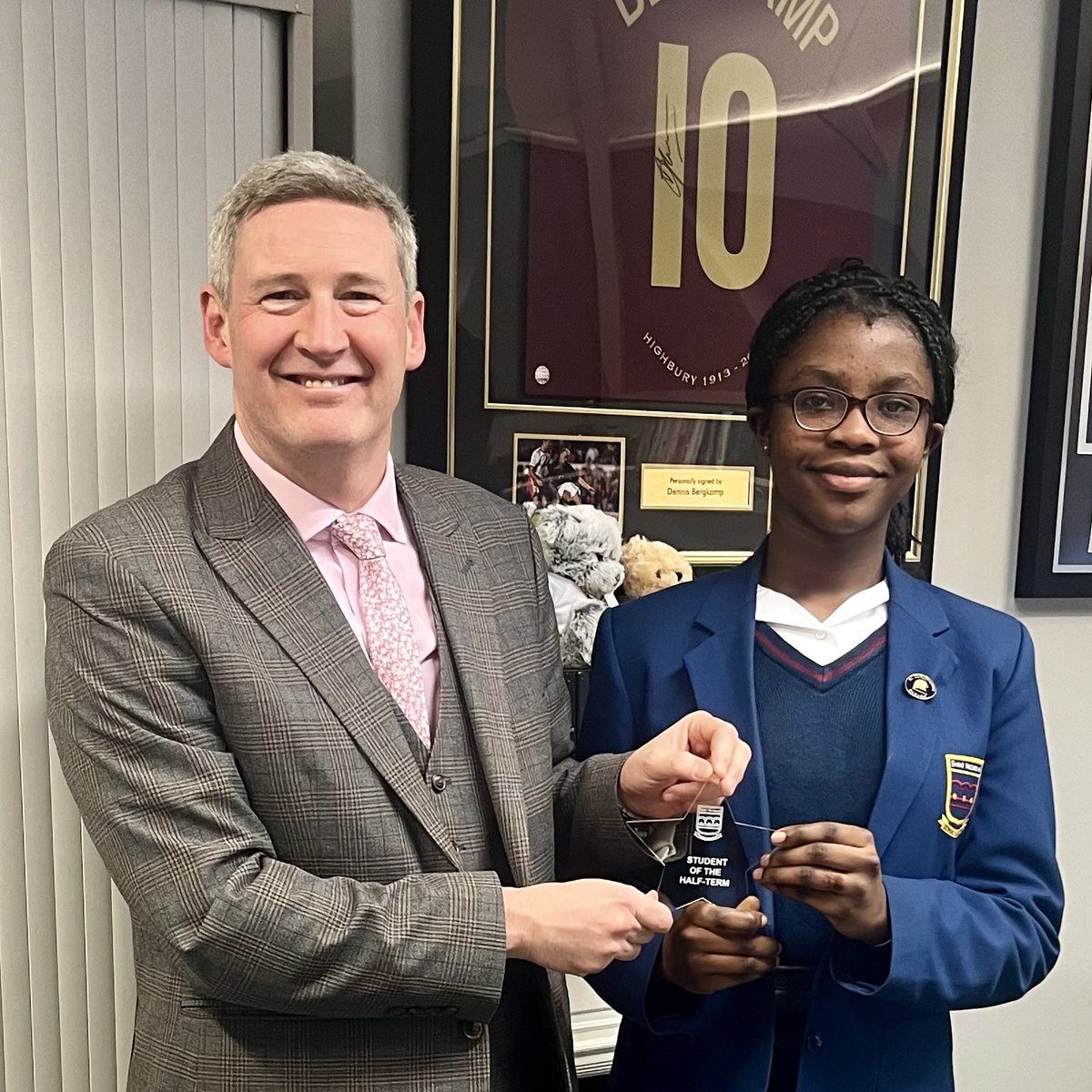 SaintNicksSch's tweet photo. Congratulations to Leo, Year 2, Adam, Year 7 and Neriah, Year 9 who have all received a Student of the Half-Term Award from My Ayres. A fabulous achievement, keep up the great work, you are all a credit to #SaintNicksSch. #StNicksCommunity https://t.co/XMPXApSoGK