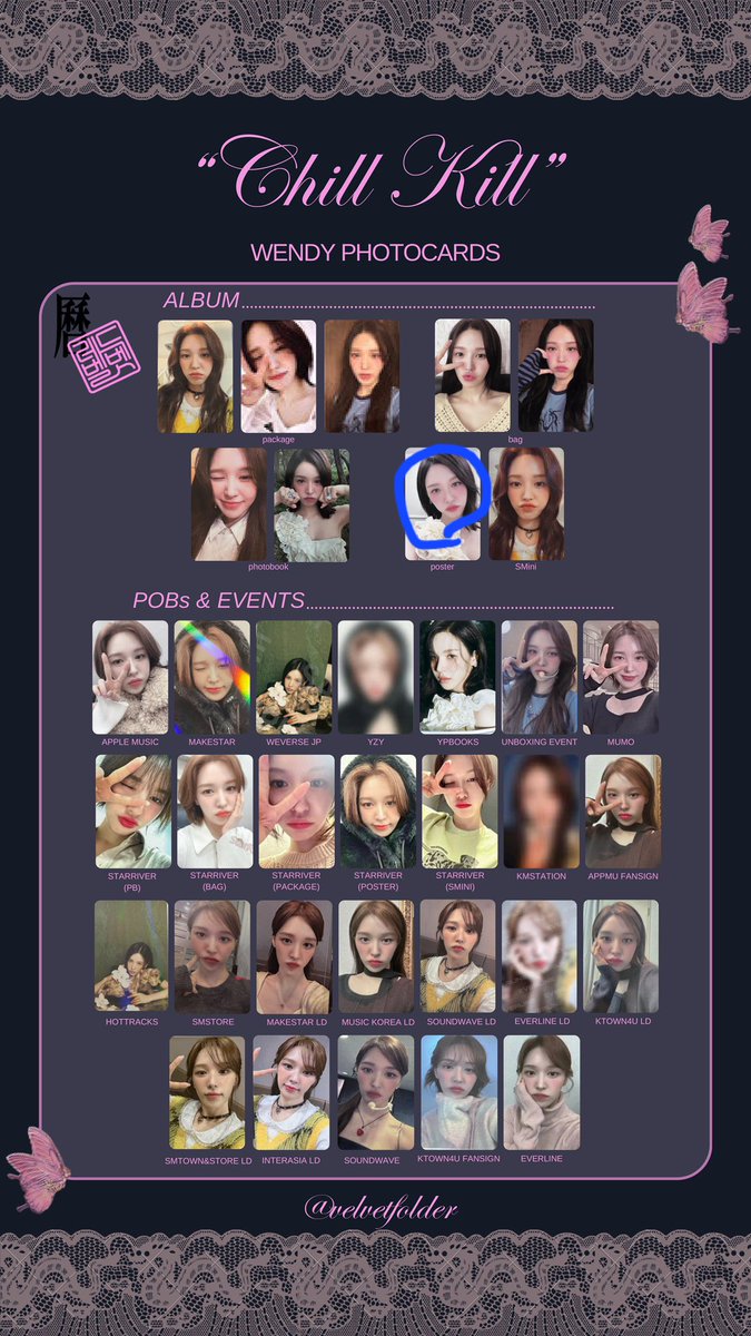YERI_3point5's tweet photo. 사정때문에 이제서야 앨범깡하고 포카 교환 글 올립니다ㅜㅜ

저: 포스터 승완(파란 동그라미)
👼: 포스터 주현(빨간 동그라미)

승완이 중복으로 2개 나와서 구해용 교환해주실 천사님 연락 주세요!!

#레드벨벳 #칠킬 #Chillkill #아이린 #웬디 https://t.co/6lH3BUbPxK