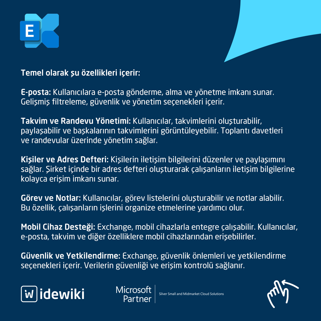 idebiltr's tweet photo. Microsoft Exchange nedir?
#Planner #MicrosoftExchange #Microsoft365Copilot #Microsoft365 #Office365 #drive #cloud #idebil #idewiki #outlook #mail https://t.co/C4pcsiLjch