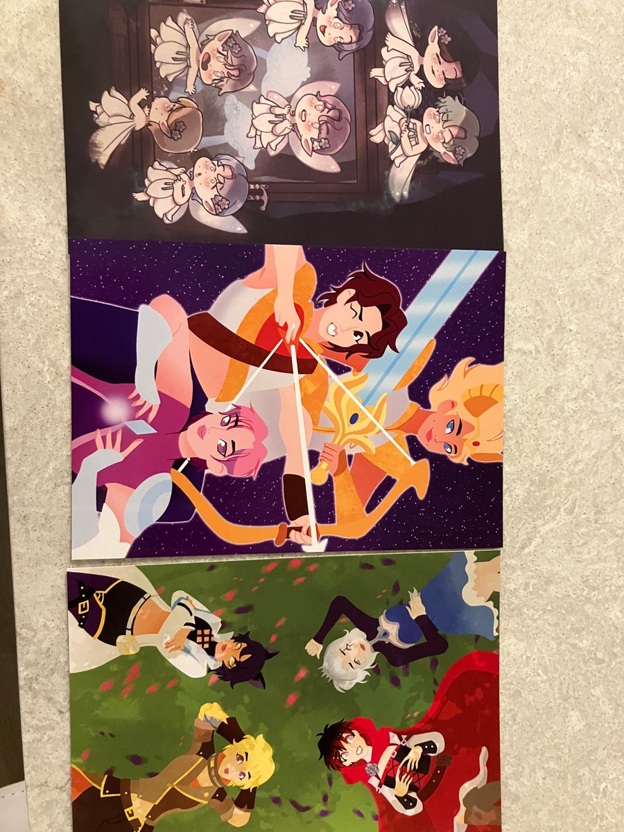 BoyzWithMagic's tweet photo. Sorry for the lack of update, we've been busy with production and formatting and We do have an update for you all!

Our physical merch has been arriving in batches, and we are now waiting on the zines, and we will soon begin shipping out orders, including digital orders! https://t.co/sQLQEsqx51