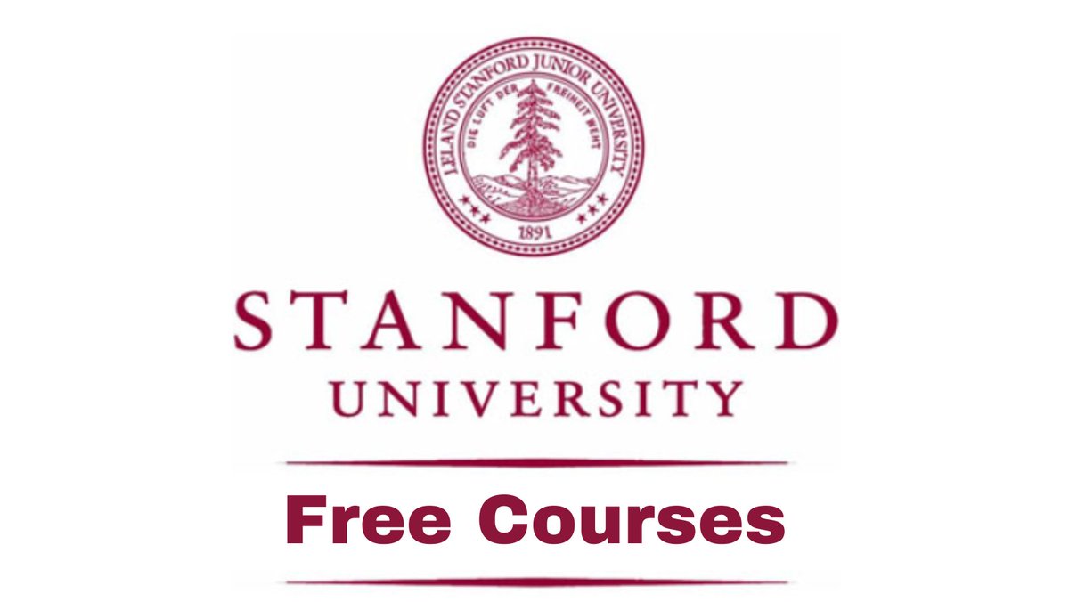 Stanford University is giving FREE online courses to people.

No Payments Required.

Here are 8 FREE courses to master new skills in 2023: