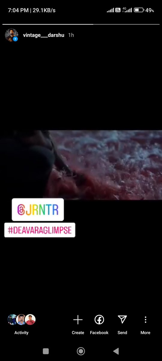 GDarshan19's tweet photo. #DevaraGlimpse  
@tarak9999 @SivaKoratala @NANDAMURIKALYAN  
#ManOfMassesNTR 🔥🐯 https://t.co/lBFROH17aE