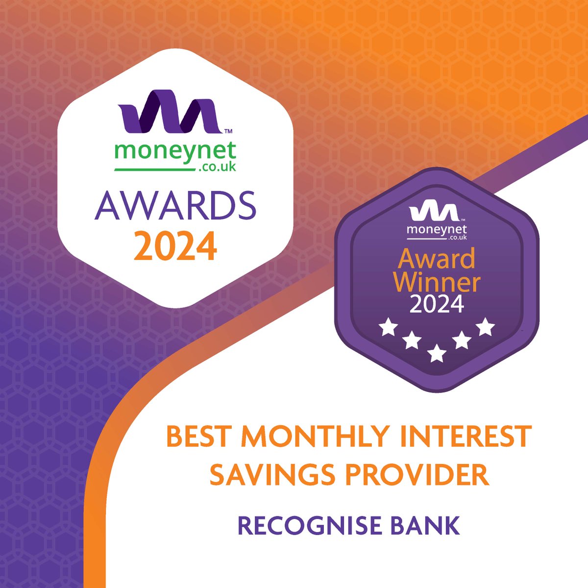 Congratulations to the team at @RecogniseBank for their 2024 Moneynet Award