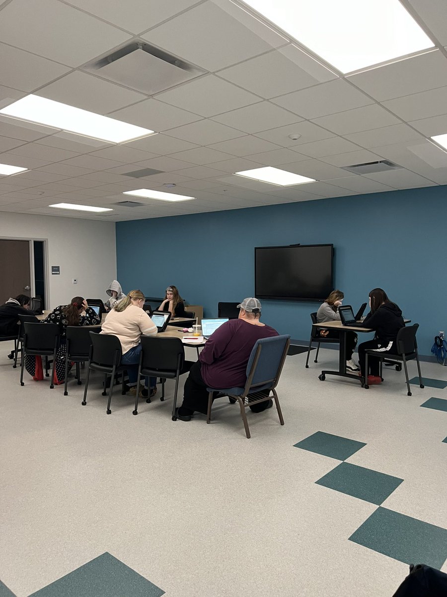 We are loving our new space for testing! <a href="/Newark_Schools/">Newark City Schools</a>