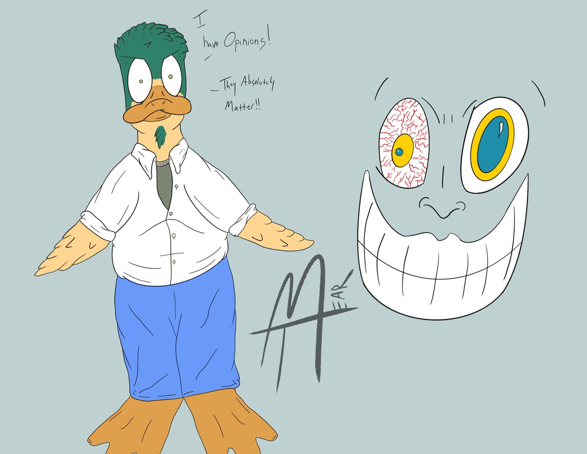 NATHAN'S OPINION:

This is Nathan.
Nathan has opinions.
They absolutely matter.
But not yours. Not if they're different from Nathan's.

Don't be like Nathan.

#digitalart #cartoons #digitalcartoons #procreateart #missedthebear #doodles #thisisTwitter