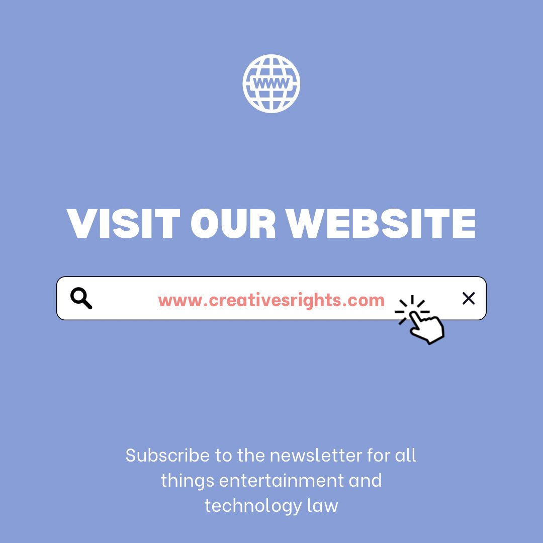 CreativesRights's tweet photo. 🔆New Year, New URL. Check us out at https://t.co/hIioSwt408 

🔆Subscribe to our newsletter. Articles being released each month. https://t.co/nZZ7KS92iV