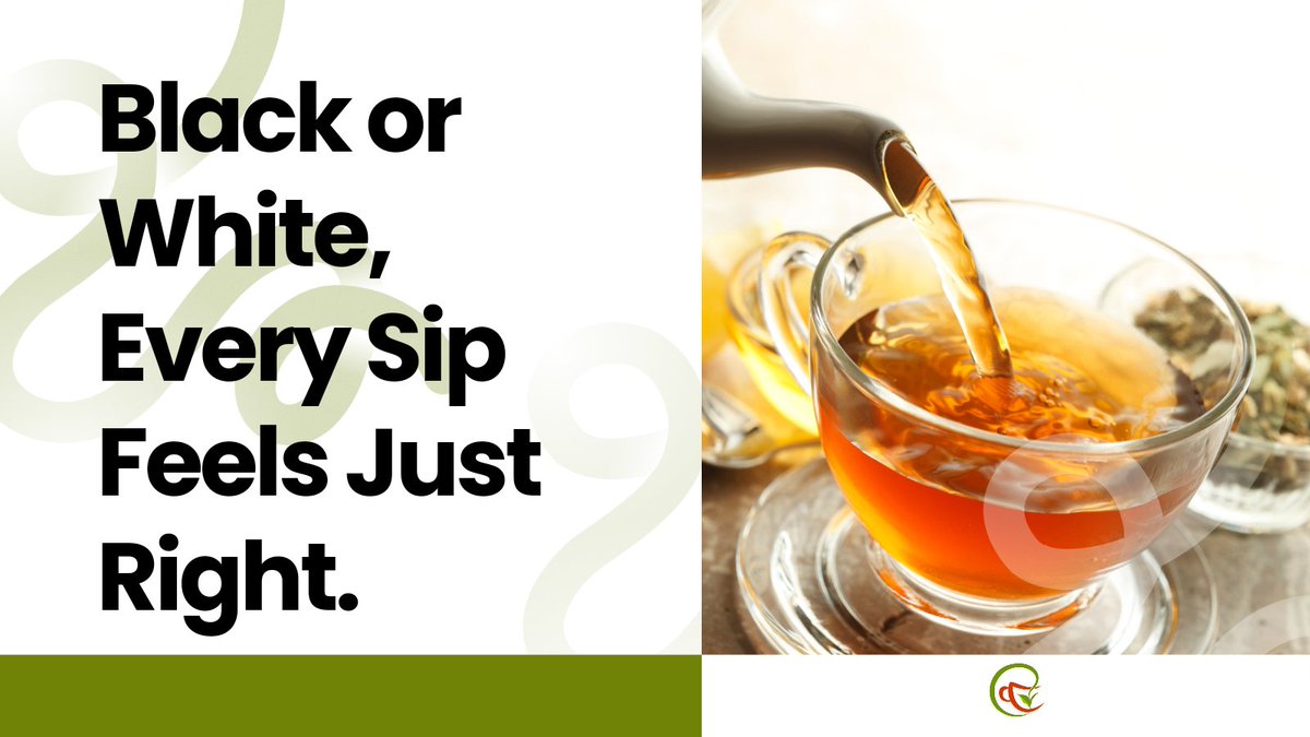 Tea time dilemma! Black or white tea – which one gets your vote? Share your favorite steeped delight! 
#TeaDecisions #BlackTea #WhiteTea #TeaLoversUnite #TeaTime #Whiteteavsblacktea #TeaLovers #TeaChoice #TeaTrend #Teaduo