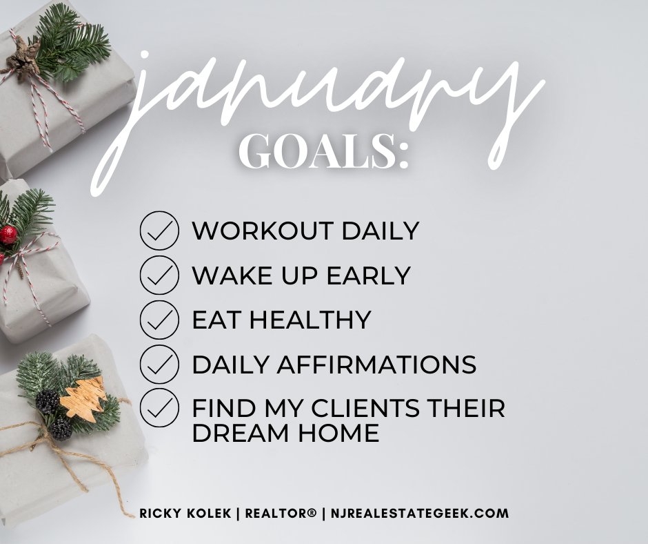 A top goal for me each year is to always put my clients first and find them their dream home 😀! What's yours?
.
.
#njrealestategeek #njrealtorslife #njhomes #njlife #nj #NJrealestate #HomeSweetHome #homeownership