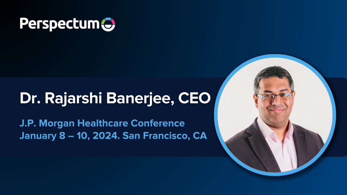 In 2023 we closed our Series C financing, and delivered our proprietary imaging technology to 30 pharma trials. Want to know more about our imaging offering? Contact us to book a meeting at JP Morgan Healthcare Conference with Perspectum’s CEO, Dr. Rajarshi Banerjee. #JPMHC24