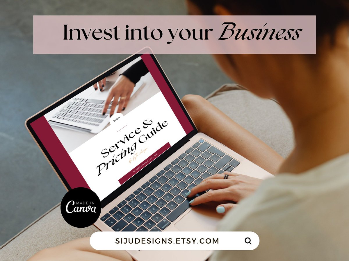 The best #investments into your #business is #digitaltemplate for #service and #pricingguide