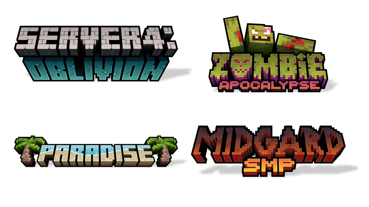 My personal favourate 4 Minecraft logos from 2023!
I hope you like them!