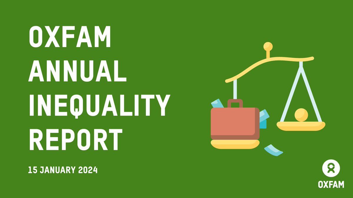 Pssst...

🔥Next week on January 15, <a href="/Oxfam/">Oxfam International</a> publishes its big #inequality report, just as the annual #Davos convening kicks off🔥

Journos can contact annie.theriault@oxfam.org for an embargoed copy and interview requests.