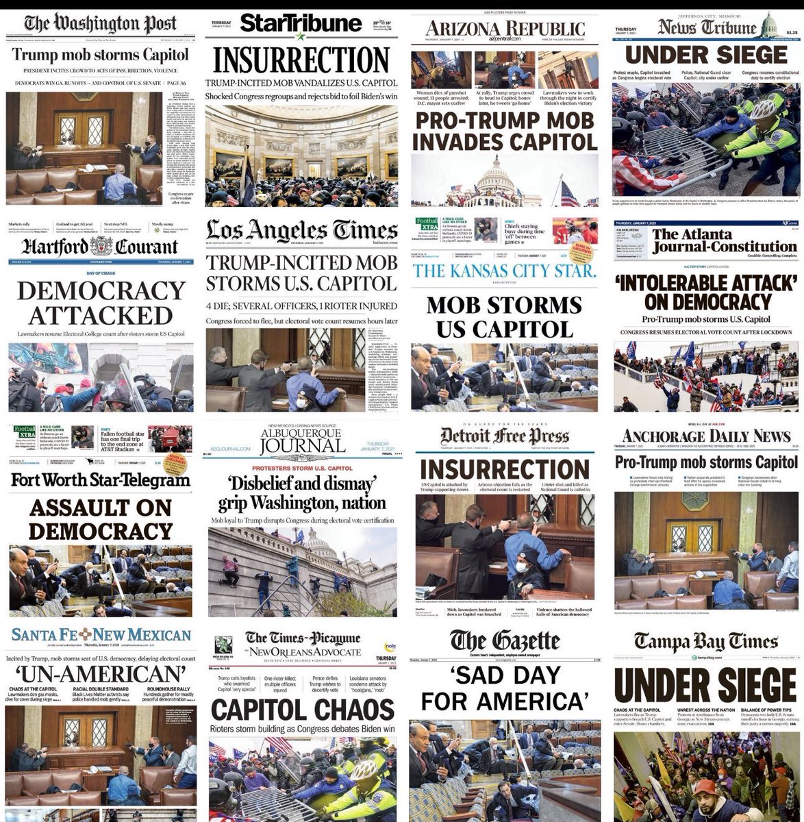 Just a few headlines…never forget!