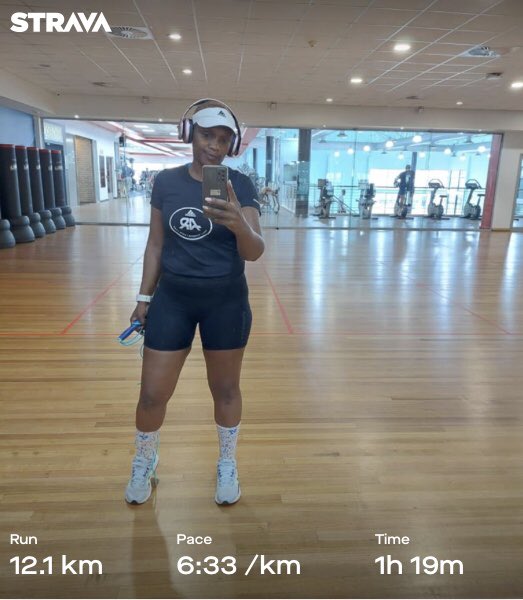 LindaZenzile's tweet photo. 2024 we share the lessons that comes with running. Lesson: Be patient with yourself- transformation is a process
#runningforsanity #teamboqoka #roadtoCapePeninsulaMarathon https://t.co/34H1g4IVSQ