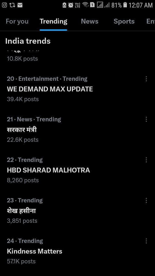 SMFan3's tweet photo. 8.2 k
HBD SHARAD MALHOTRA https://t.co/WJRIv0WxLb