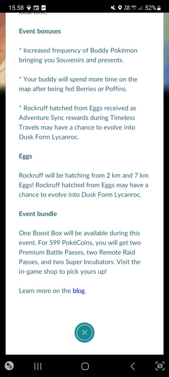 Hi <a href="/NianticLabs/">Niantic</a> you forgot to add Rockruff to the 7km eggs we can get from Mateo 😑
Why would you even make 2 separate 7km egg pools? 🤔 <a href="/NianticHelp/">Niantic Support</a> #PokemonGo #Niantic