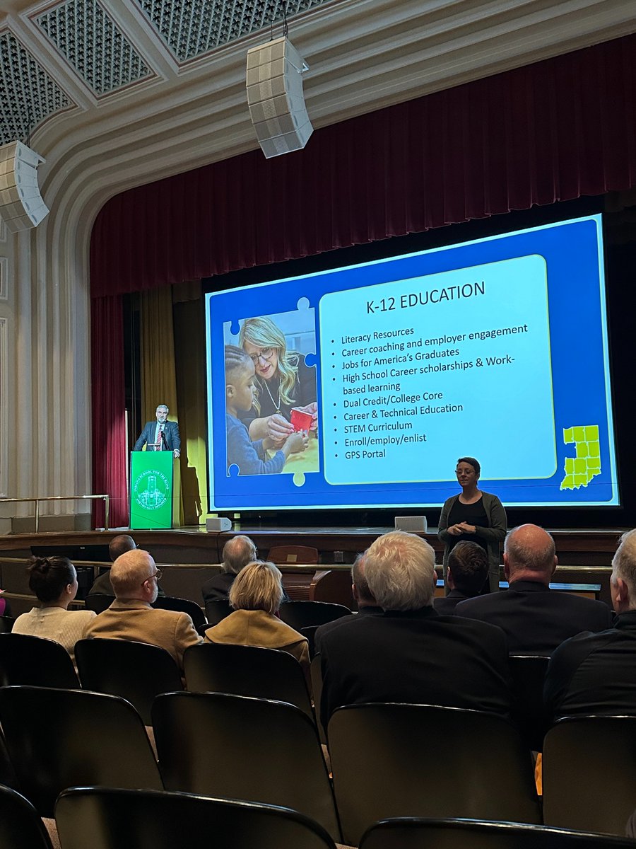 ExcelinAction's tweet photo. #Indiana @GovHolcomb just announced his plans to combat learning loss in the Hoosier State. The governor laid out his vision to expand early learning services, reform K-12 education and increase investments in literacy. #INLegis, #INEDU #IndianaPolitics https://t.co/01Em8tCjj5