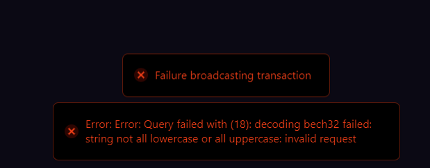 cookp0p's tweet photo. @NoisRNG @NoisRNG can't roll with ledger, got the following error when i roll the dice https://t.co/g5lHbxWbeP