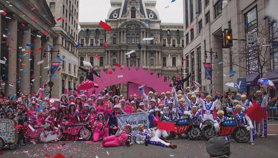 In honor of @barbiethemovie the #lobsterclub @Philly_Mummers brigade created this 2024 performance to ring in the new year! youtu.be/7FF4Kw3vqY8?si… @mattell @Barbie @RyanGosling #MargotRobbie #GretaGerwig #RyanGosling #mummers #barbie #ken #philly #mattell @evelknievel