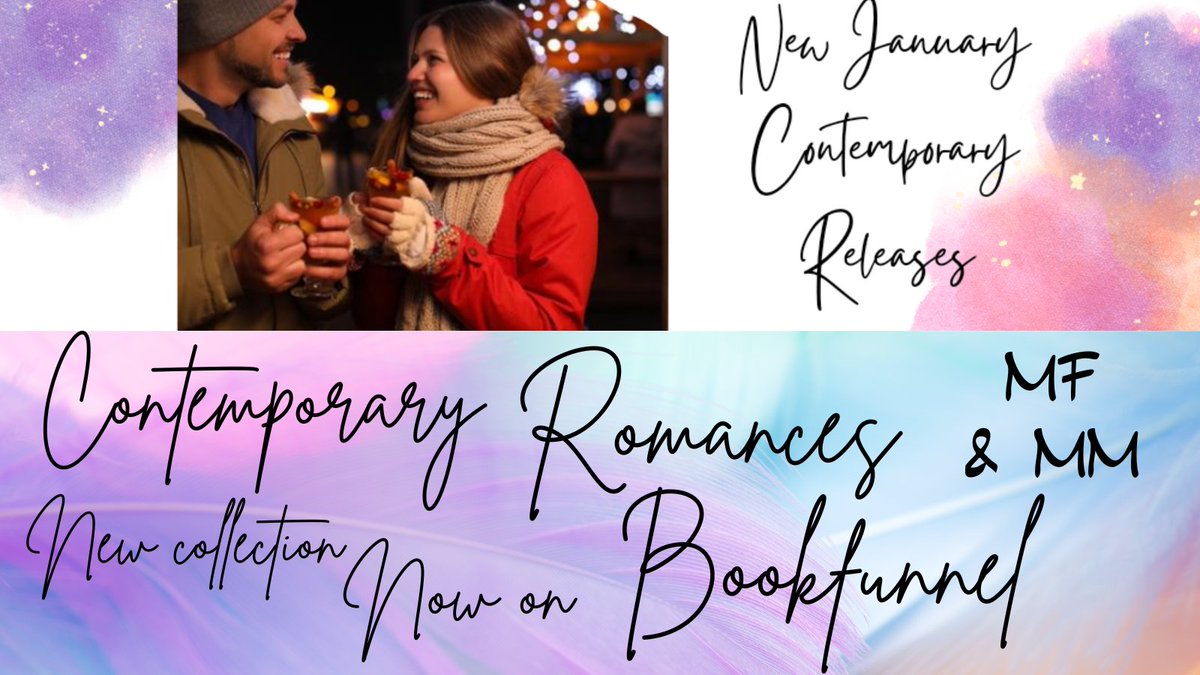 New Contemporary Romances, a new collection at Bookfunnel! Check out this great assortment of MM & MF romances for some new reads!😍
books.bookfunnel.com/jannewrelease/…
#mmromance #mmromancebook #mmromancereads #mmromancerelease #mmcontemporaryromance #gayromance #gaycontemporaryromance