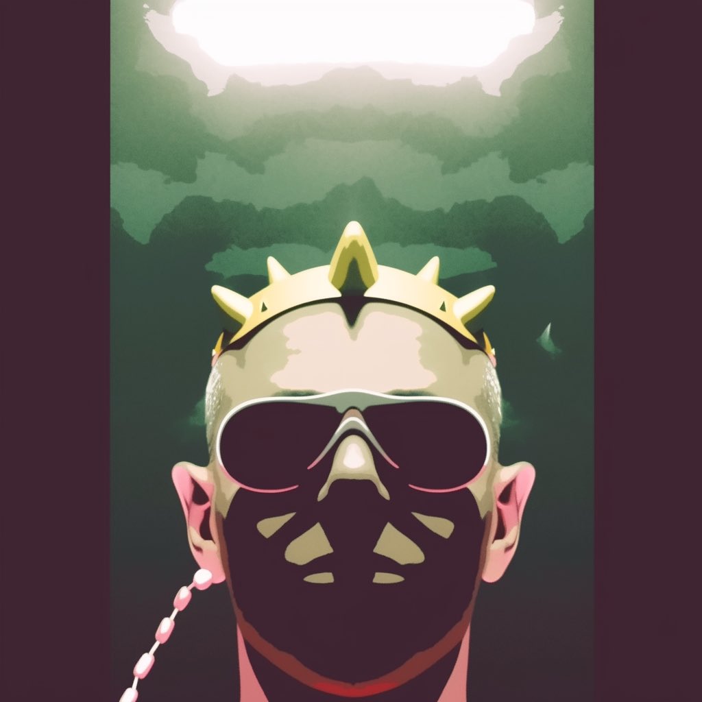 The_Inkling_9's tweet photo. The goblin king! #theinkling #aiartcommunity #digitalart https://t.co/JVbKUa8Foa
