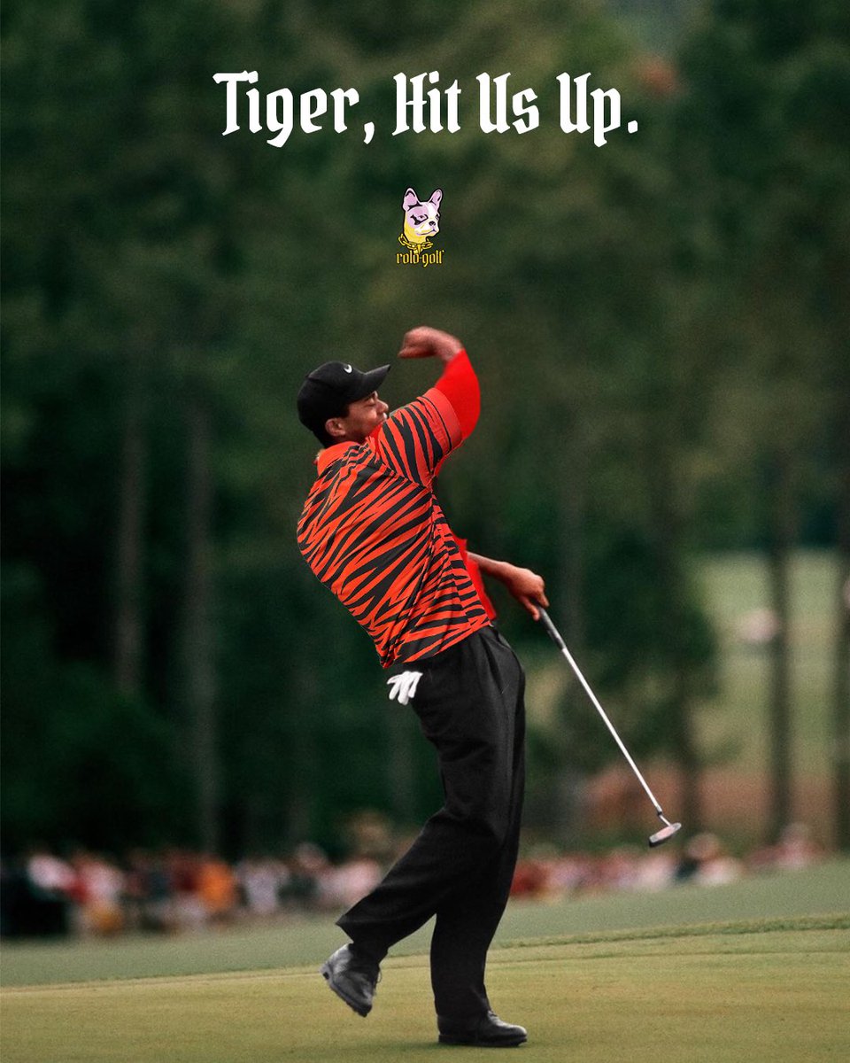 <a href="/TigerWoods/">Tiger Woods</a> Rolo looks pretty good on you 👀

#tigerwoods 

📷: <a href="/Nike/">Nike</a>