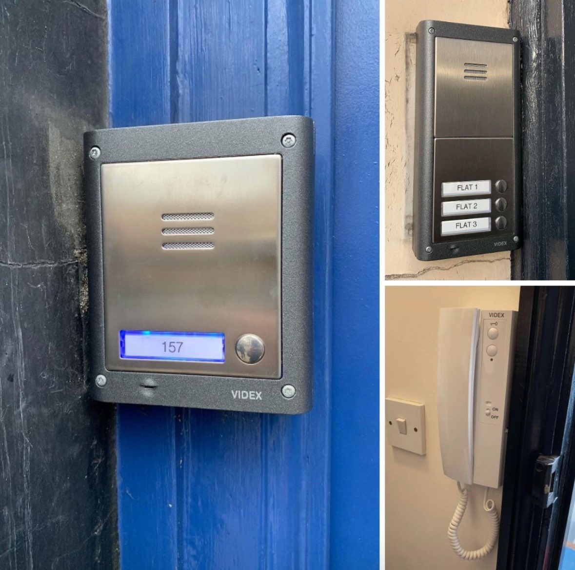 VidexSecurity's tweet photo. ✨Residential installation✨
@LTMLtd recently installed two of our 4000 series intercoms at residential properties providing secure, convenient and easy to navigate# entry supplied by @AdvancedAccessL 👍🏽
Great job 👌🏽
#Installation #DoorEntry #Installers #Intercoms https://t.co/EozWMisK3O