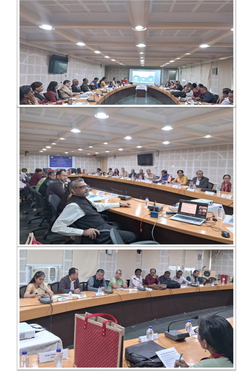 CommissionAnd's tweet photo. वै.त.श.आयोग द्वारा अपनाई जाने वाली वैज्ञानिक और तकनीकी शब्दावली निर्माण के सिद्धांतों की समीक्षा और अद्यतनीकरण के लिए एक तीन दिवसीय बैठक का आरंभ दिनांक 8.01.2024 को हुई। @girishnjha @ChamuKShastry https://t.co/HJZ6nchXfN