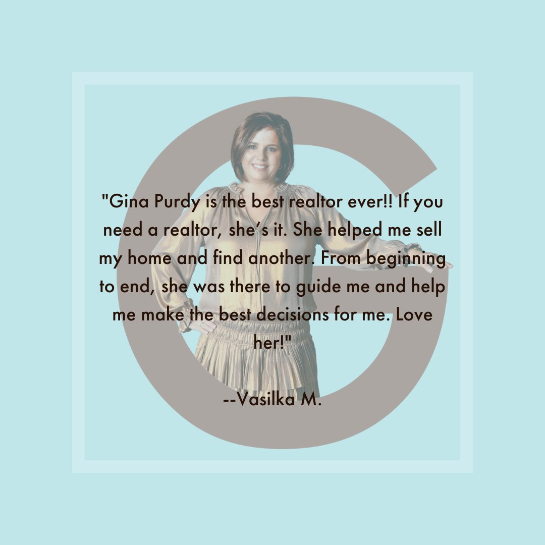 PurdyGina's tweet photo. This makes me so happy! Building relationships with my “clients” is important to me. You become a team working together and when you have a relationship it feels seamless! Thank you for your kind words, Vasilka!
#ThankYou #TestimonialTime #LiveLoveRealEstate #WelcomeHome https://t.co/ZElwU4dd3b