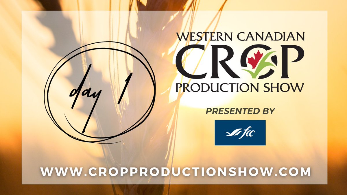 The 41st annual <a href="/WCCPS_SK/">Western Canadian Crop Production Show</a>, presented by <a href="/FCCagriculture/">Farm Credit Canada</a>, has officially begun!
⌚️DAY 1 = 9AM - 5PM. We can't wait to welcome you!

👉View the digital floor plan at wccps.expofp.com
👉Show Info at CropProductionShow.com

#WCCPS24 #LeadersInTheField
