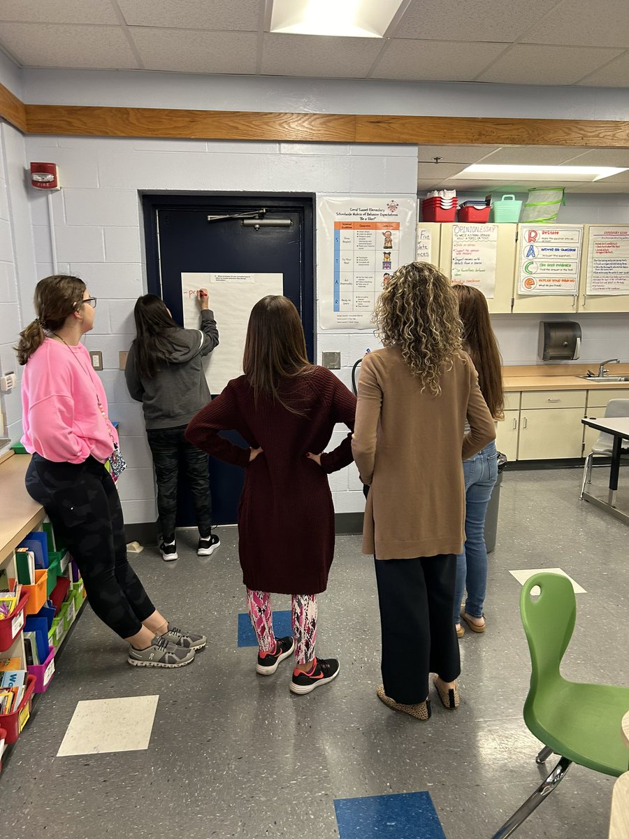 a_maddox27's tweet photo. It was great to lead a teacher workshop on Behavior & Coping Skills during our PDD today! This time of collaboration and planning is so important. @sunset_coral @SLLpbc #teacherworkshop #copingskills #collaboration #carouselbrainstorm https://t.co/UkzhctcPik