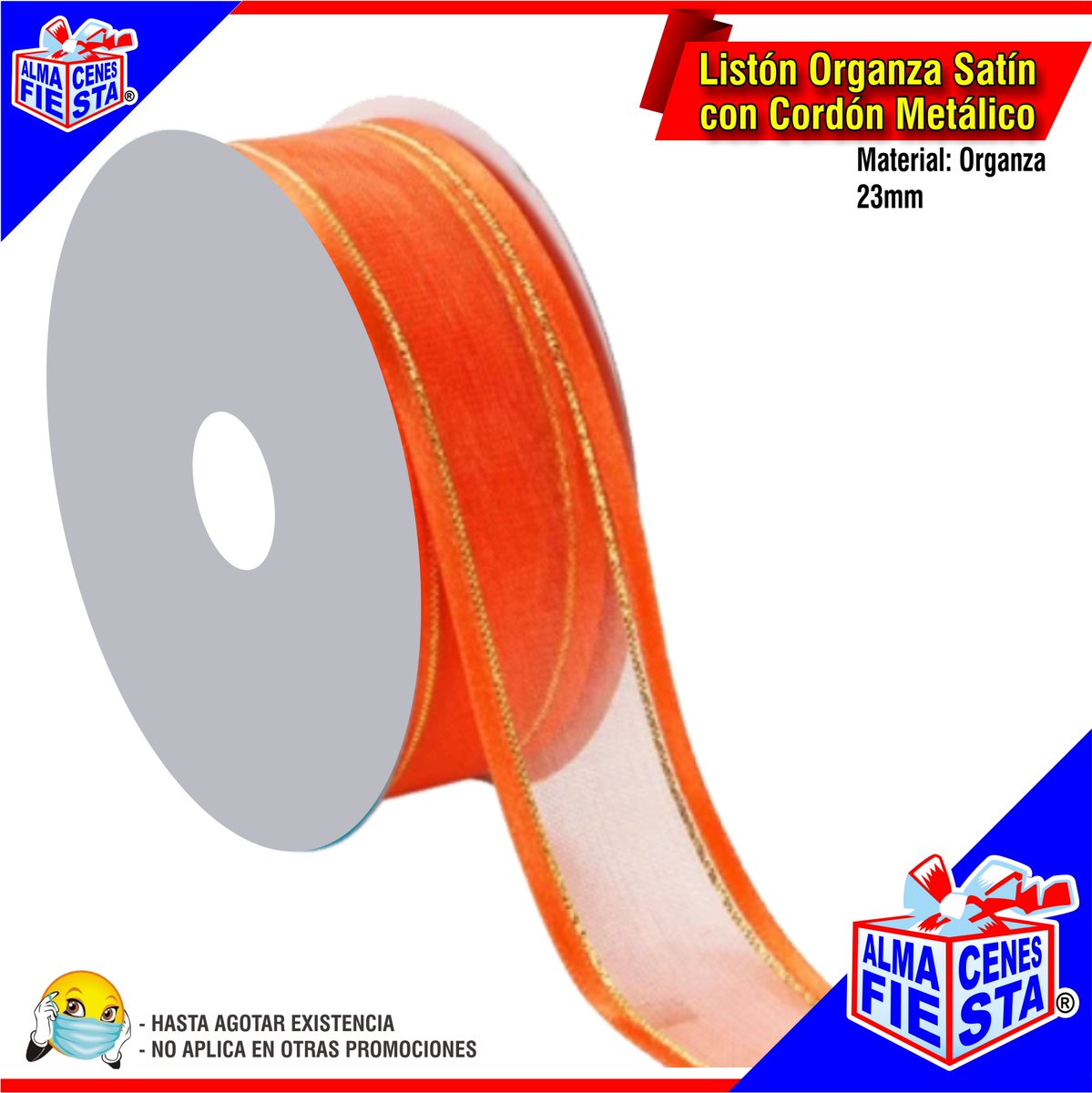 almafiesta64's tweet image. #Listones de #Organza
Para más informes 📷📷📷 bit.ly/2E0Vi2B
O manda mensaje privado y con gusto atenderemos tus dudas 📷