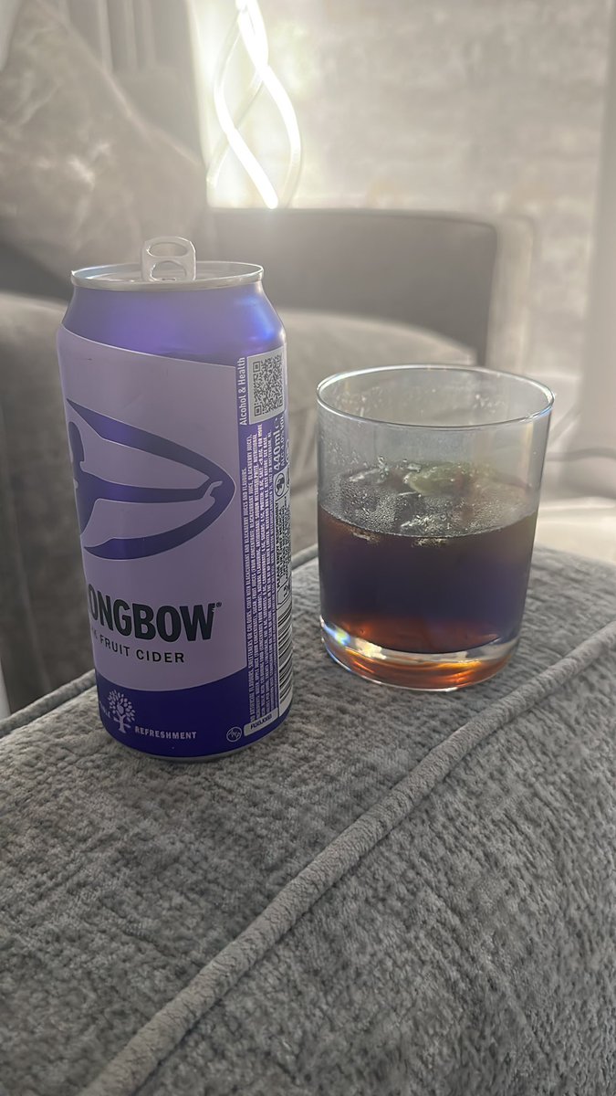 Needs must cider and a rum