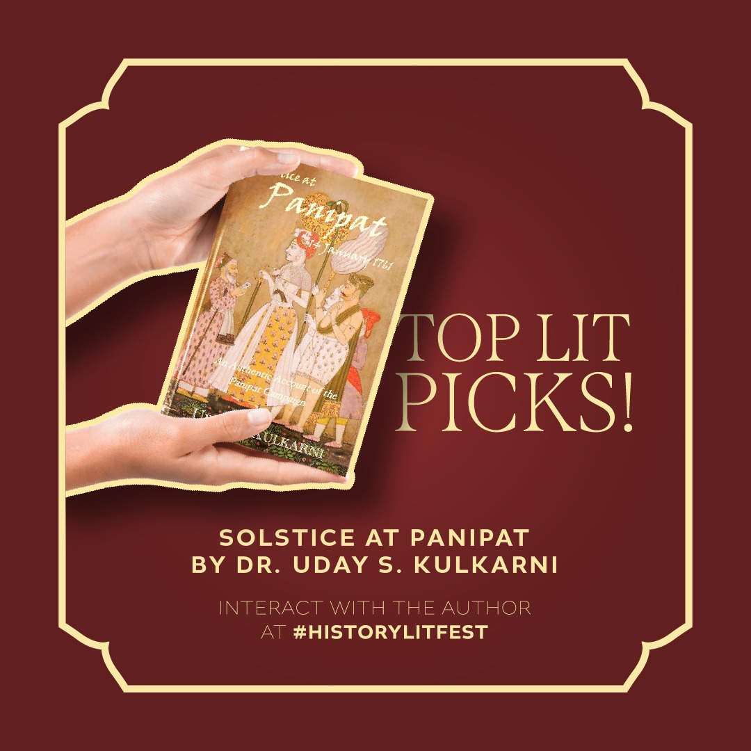 HistoryLitFest's tweet photo. An authentic account of the campaign of Panipat in the Non Fiction format from the legend himself
@MulaMutha
#UdayKulkarni #Panipat #SolsticeAtPanipat #HistoryLitFest #HistoryLiteratureFest #LitFest #Pune #punekar #historylovers #historybuff #indianhistory https://t.co/x9d02RUy2q