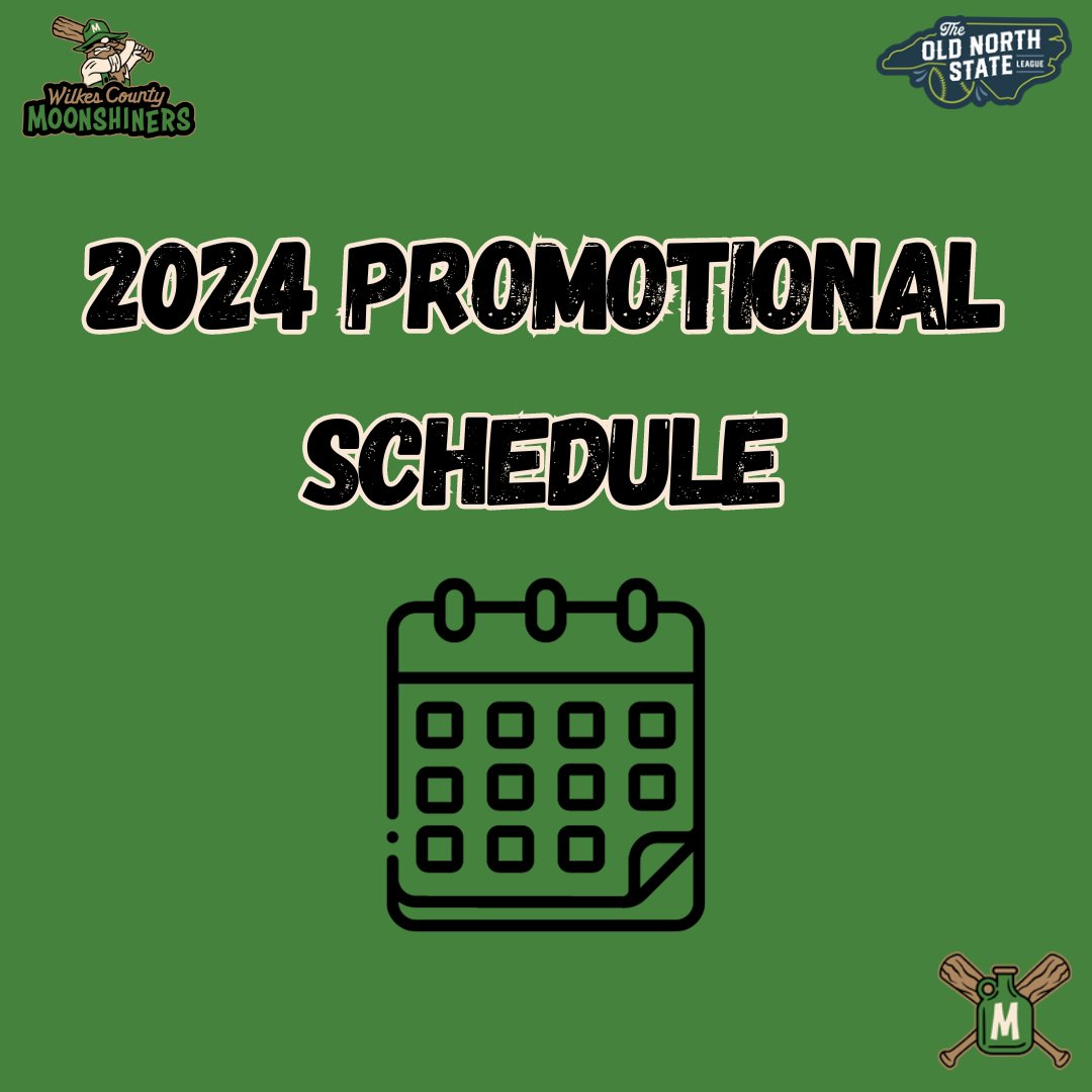 Our promotional schedule is almost complete... What do you want to see at Patriot Park this summer? Let us know down below!