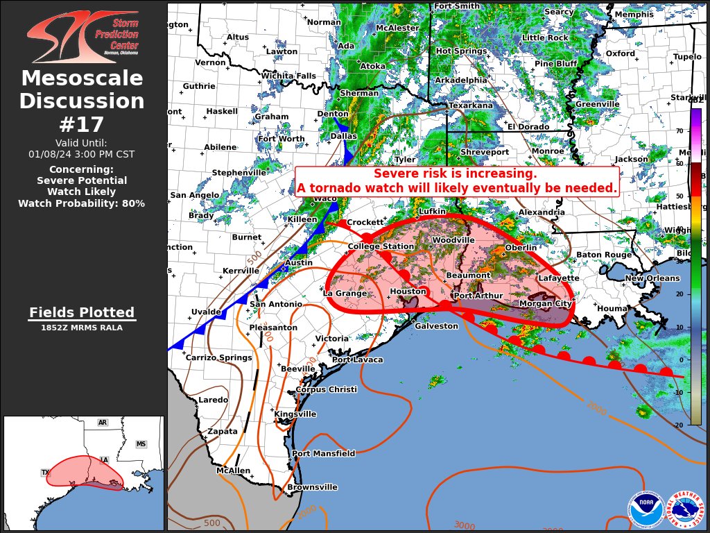 NWS Storm Prediction Center tweet media