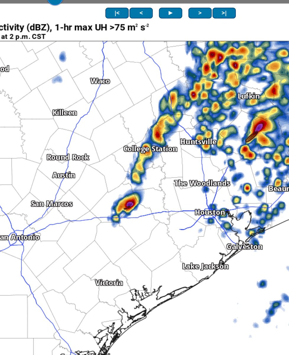 Going to drop to New Ulm and chase to The Woodlands soon. The sun has just been cooking the atmosphere here. I’ll be going after the tail end Charlie that’s slated to hit the area later.